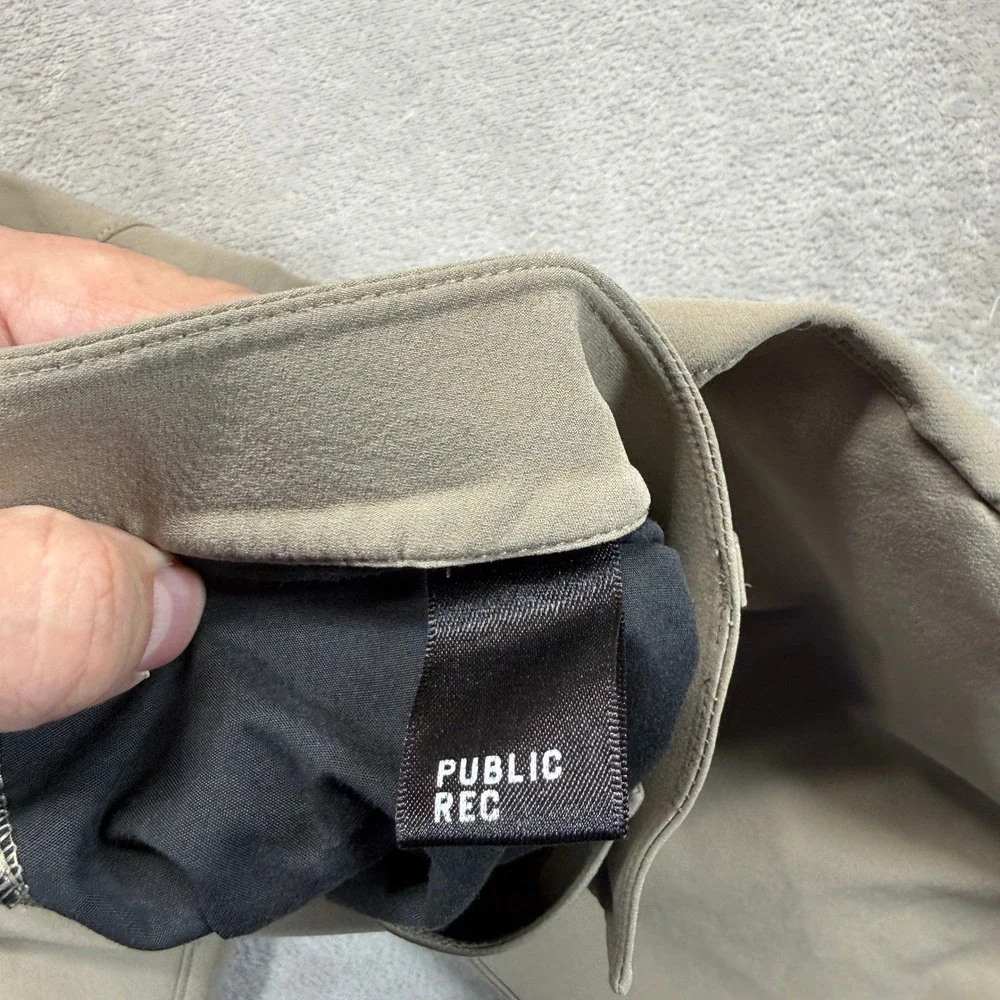 Public Rec Pants Mens 42x32 Beige Workday‎ Pant Sand Performance Stretch Casual